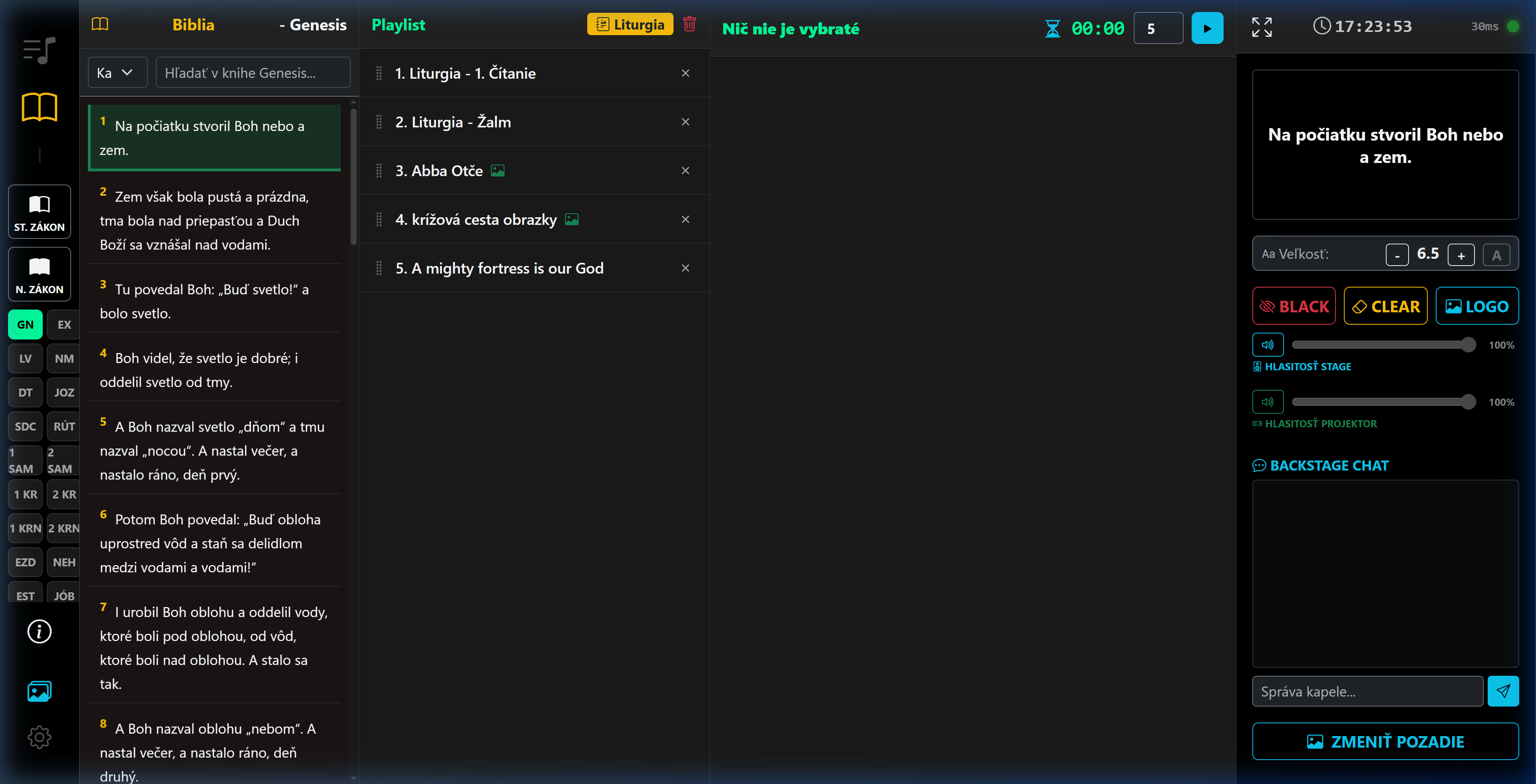 Bible Search Interface