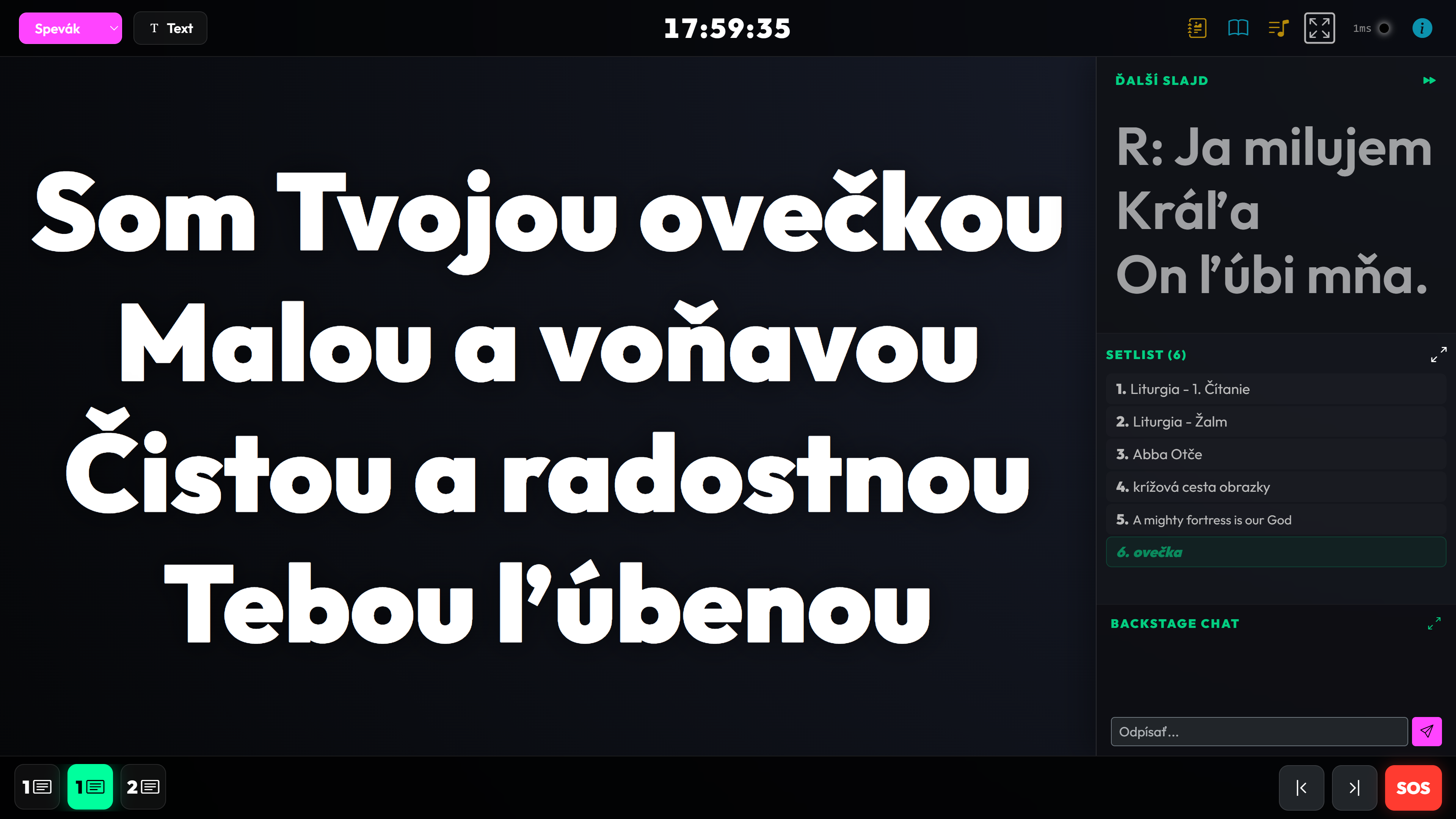 Stage Interface Showcase